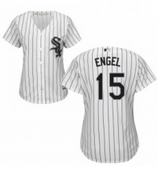 Womens Majestic Chicago White Sox 15 Adam Engel Authentic White Home Cool Base MLB Jersey Womens Majestic Chicago White Sox 15 Adam Engel Authentic White Home Cool Base MLB Jersey