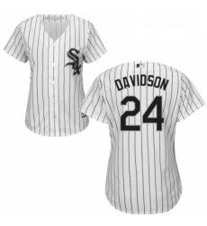 Womens Majestic Chicago White Sox 24 Matt Davidson Authentic White Home Cool Base MLB Jersey Womens Majestic Chicago White Sox 24 Matt Davidson Authentic White Home Cool Base MLB Jersey