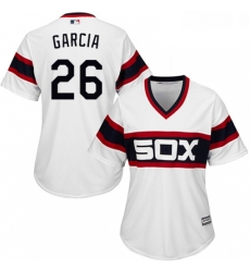 Womens Majestic Chicago White Sox 26 Avisail Garcia Replica White 2013 Alternate Home Cool Base MLB Jersey Womens Majestic Chicago White Sox 26 Avisail Garcia Replica White 2013 Alternate Home Cool Base MLB Jersey