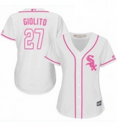 Womens Majestic Chicago White Sox 27 Lucas Giolito Replica White Fashion Cool Base MLB Jersey Womens Majestic Chicago White Sox 27 Lucas Giolito Replica White Fashion Cool Base MLB Jersey