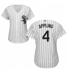 Womens Majestic Chicago White Sox 4 Luke Appling Replica White Home Cool Base MLB Jersey Womens Majestic Chicago White Sox 4 Luke Appling Replica White Home Cool Base MLB Jersey