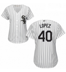 Womens Majestic Chicago White Sox 40 Reynaldo Lopez Replica White Home Cool Base MLB Jersey Womens Majestic Chicago White Sox 40 Reynaldo Lopez Replica White Home Cool Base MLB Jersey