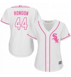 Womens Majestic Chicago White Sox 44 Bruce Rondon Replica White Fashion Cool Base MLB Jersey Womens Majestic Chicago White Sox 44 Bruce Rondon Replica White Fashion Cool Base MLB Jersey