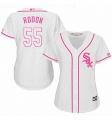 Womens Majestic Chicago White Sox 55 Carlos Rodon Replica White Fashion Cool Base MLB Jersey Womens Majestic Chicago White Sox 55 Carlos Rodon Replica White Fashion Cool Base MLB Jersey