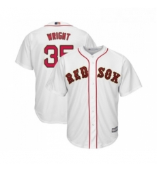 Youth Boston Red Sox 35 Steven Wright Authentic White 2019 Gold Program Cool Base Baseball Jersey Youth Boston Red Sox 35 Steven Wright Authentic White 2019 Gold Program Cool Base Baseball Jersey