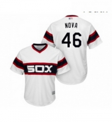 Youth Chicago White Sox 46 Ivan Nova Replica White 2013 Alternate Home Cool Base Baseball Jersey Youth Chicago White Sox 46 Ivan Nova Replica White 2013 Alternate Home Cool Base Baseball Jersey