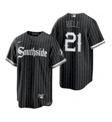 Youth Chicago White Sox Southside George Bell Black Replica Jersey Youth Chicago White Sox Southside George Bell Black Replica Jersey