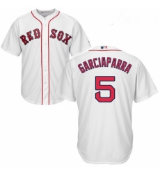Youth Majestic Boston Red Sox 5 Nomar Garciaparra Replica White Home Cool Base MLB Jersey Youth Majestic Boston Red Sox 5 Nomar Garciaparra Replica White Home Cool Base MLB Jersey