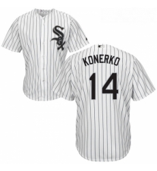 Youth Majestic Chicago White Sox 14 Paul Konerko Authentic White Home Cool Base MLB Jersey Youth Majestic Chicago White Sox 14 Paul Konerko Authentic White Home Cool Base MLB Jersey