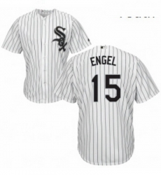Youth Majestic Chicago White Sox 15 Adam Engel Authentic White Home Cool Base MLB Jersey Youth Majestic Chicago White Sox 15 Adam Engel Authentic White Home Cool Base MLB Jersey