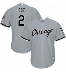 Youth Majestic Chicago White Sox 2 Nellie Fox Replica Grey Road Cool Base MLB Jersey Youth Majestic Chicago White Sox 2 Nellie Fox Replica Grey Road Cool Base MLB Jersey