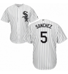 Youth Majestic Chicago White Sox 5 Yolmer Sanchez Replica White Home Cool Base MLB Jersey Youth Majestic Chicago White Sox 5 Yolmer Sanchez Replica White Home Cool Base MLB Jersey
