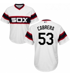 Youth Majestic Chicago White Sox 53 Melky Cabrera Authentic White 2013 Alternate Home Cool Base MLB Jersey Youth Majestic Chicago White Sox 53 Melky Cabrera Authentic White 2013 Alternate Home Cool Base MLB Jersey