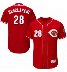 Mens Majestic Cincinnati Reds 28 Anthony DeSclafani Red Alternate Flex Base Authentic Collection MLB Jersey Mens Majestic Cincinnati Reds 28 Anthony DeSclafani Red Alternate Flex Base Authentic Collection MLB Jersey