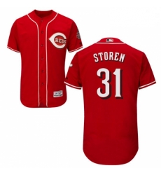 Mens Majestic Cincinnati Reds 31 Drew Storen Red Flexbase Authentic Collection MLB Jersey Mens Majestic Cincinnati Reds 31 Drew Storen Red Flexbase Authentic Collection MLB Jersey