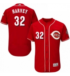 Mens Majestic Cincinnati Reds 32 Matt Harvey Red Alternate Flex Base Authentic Collection MLB Jersey Mens Majestic Cincinnati Reds 32 Matt Harvey Red Alternate Flex Base Authentic Collection MLB Jersey