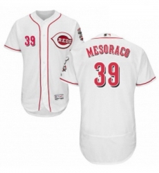 Mens Majestic Cincinnati Reds 39 Devin Mesoraco White Home Flex Base Authentic Collection MLB Jersey Mens Majestic Cincinnati Reds 39 Devin Mesoraco White Home Flex Base Authentic Collection MLB Jersey