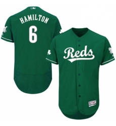 Mens Majestic Cincinnati Reds 6 Billy Hamilton Green Celtic Flexbase Authentic Collection MLB Jersey Mens Majestic Cincinnati Reds 6 Billy Hamilton Green Celtic Flexbase Authentic Collection MLB Jersey