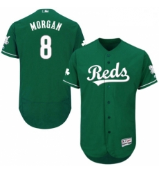 Mens Majestic Cincinnati Reds 8 Joe Morgan Green Celtic Flexbase Authentic Collection MLB Jersey Mens Majestic Cincinnati Reds 8 Joe Morgan Green Celtic Flexbase Authentic Collection MLB Jersey