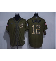 Indians 12 Francisco Lindor Olive 2020 Nike Cool Base Jersey Indians 12 Francisco Lindor Olive 2020 Nike Cool Base Jersey