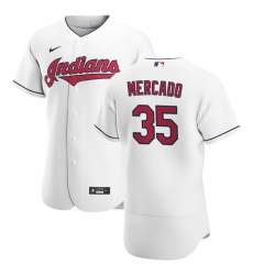 Men Cleveland Indians 35 Oscar Mercado Men Nike White Home 2020 Flex Base Team MLB Jersey Men Cleveland Indians 35 Oscar Mercado Men Nike White Home 2020 Flex Base Team MLB Jersey