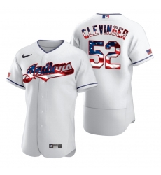 Men Cleveland Indians 52 Mike Clevinger Men Nike White Fluttering USA Flag Limited Edition Flex Base MLB Jersey Men Cleveland Indians 52 Mike Clevinger Men Nike White Fluttering USA Flag Limited Edition Flex Base MLB Jersey