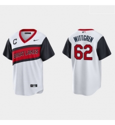 Men Cleveland Indians 62 Nick Wittgren Men Nike White 2021 Little League Class Game MLB Jersey Men Cleveland Indians 62 Nick Wittgren Men Nike White 2021 Little League Class Game MLB Jersey