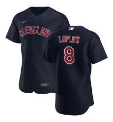 Men Cleveland Indians 8 Jordan Luplow Men Nike Navy Alternate 2020 Flex Base Player MLB Jersey Men Cleveland Indians 8 Jordan Luplow Men Nike Navy Alternate 2020 Flex Base Player MLB Jersey