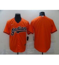 Men Cleveland Indians Nike Orange Blank Jersey Men Cleveland Indians Nike Orange Blank Jersey