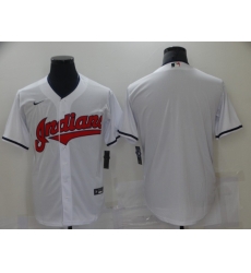 Men Nike Cleveland Indians Blank White Baseball Stitched MLB Jersey Men Nike Cleveland Indians Blank White Baseball Stitched MLB Jersey