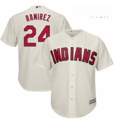 Mens Majestic Cleveland Indians 24 Manny Ramirez Replica Cream Alternate 2 Cool Base MLB Jersey Mens Majestic Cleveland Indians 24 Manny Ramirez Replica Cream Alternate 2 Cool Base MLB Jersey