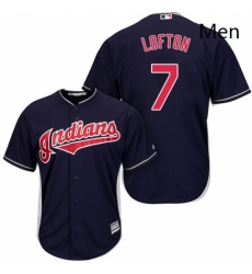 Mens Majestic Cleveland Indians 7 Kenny Lofton Replica Navy Blue Alternate 1 Cool Base MLB Jersey Mens Majestic Cleveland Indians 7 Kenny Lofton Replica Navy Blue Alternate 1 Cool Base MLB Jersey