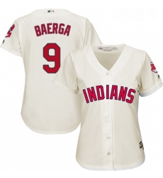 Womens Majestic Cleveland Indians 9 Carlos Baerga Authentic Cream Alternate 2 Cool Base MLB Jersey Womens Majestic Cleveland Indians 9 Carlos Baerga Authentic Cream Alternate 2 Cool Base MLB Jersey