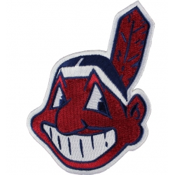 Cleveland Indians Chief Wahoo Jersey Sleeve Patch Biaog