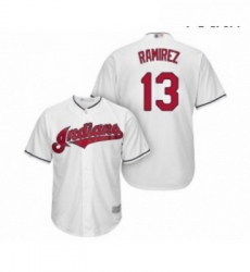 Youth Cleveland Indians 13 Hanley Ramirez Replica White Home Cool Base Baseball Jersey Youth Cleveland Indians 13 Hanley Ramirez Replica White Home Cool Base Baseball Jersey