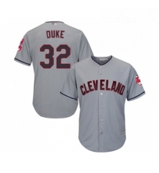 Youth Cleveland Indians 32 Zach Duke Replica Grey Road Cool Base Baseball Jersey Youth Cleveland Indians 32 Zach Duke Replica Grey Road Cool Base Baseball Jersey