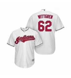 Youth Cleveland Indians 62 Nick Wittgren Replica White Home Cool Base Baseball Jersey Youth Cleveland Indians 62 Nick Wittgren Replica White Home Cool Base Baseball Jersey