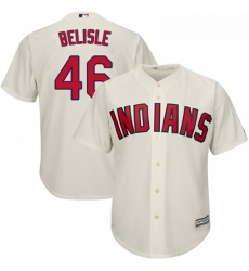 Youth Majestic Cleveland Indians 46 Matt Belisle Replica Cream Alternate 2 Cool Base MLB Jersey Youth Majestic Cleveland Indians 46 Matt Belisle Replica Cream Alternate 2 Cool Base MLB Jersey