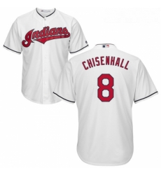Youth Majestic Cleveland Indians 8 Lonnie Chisenhall Authentic White Home Cool Base MLB Jersey Youth Majestic Cleveland Indians 8 Lonnie Chisenhall Authentic White Home Cool Base MLB Jersey
