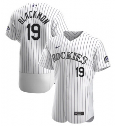 Men Colorado Rockies 19 Charlie Blackmon White Flex Base Stitched jersey Men Colorado Rockies 19 Charlie Blackmon White Flex Base Stitched jersey