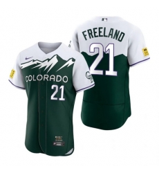 Men Nike Nike Colorado Rockies #21 Kyle Freeland City Connect Stitched Flex Base Baseball Jersey Men Nike Nike Colorado Rockies #21 Kyle Freeland City Connect Stitched Flex Base Baseball Jersey