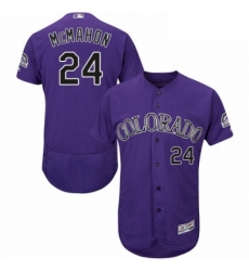 Mens Majestic Colorado Rockies 24 Ryan McMahon Purple Alternate Flex Base Authentic Collection MLB Jersey Mens Majestic Colorado Rockies 24 Ryan McMahon Purple Alternate Flex Base Authentic Collection MLB Jersey
