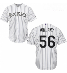 Mens Majestic Colorado Rockies 56 Greg Holland Replica White Home Cool Base MLB Jersey Mens Majestic Colorado Rockies 56 Greg Holland Replica White Home Cool Base MLB Jersey