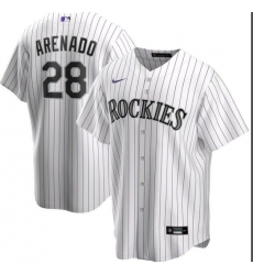 Rockies 28 Nolan Arenado White 2020 Nike Cool Base Jersey Rockies 28 Nolan Arenado White 2020 Nike Cool Base Jersey