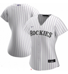 Colorado Rockies Nike Women Home 2020 MLB Team Jersey White Colorado Rockies Nike Women Home 2020 MLB Team Jersey White