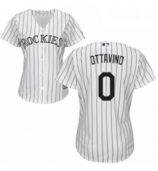 Womens Majestic Colorado Rockies 0 Adam Ottavino Authentic White Home Cool Base MLB Jersey Womens Majestic Colorado Rockies 0 Adam Ottavino Authentic White Home Cool Base MLB Jersey