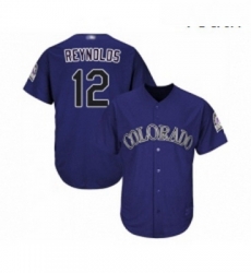 Youth Colorado Rockies 12 Mark Reynolds Replica Purple Alternate 1 Cool Base Baseball Jersey Youth Colorado Rockies 12 Mark Reynolds Replica Purple Alternate 1 Cool Base Baseball Jersey