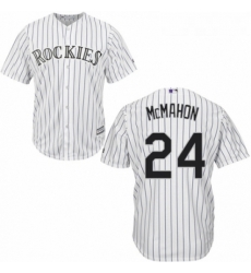 Youth Majestic Colorado Rockies 24 Ryan McMahon Replica White Home Cool Base MLB Jersey Youth Majestic Colorado Rockies 24 Ryan McMahon Replica White Home Cool Base MLB Jersey