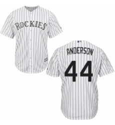 Youth Majestic Colorado Rockies 44 Tyler Anderson Replica White Home Cool Base MLB Jersey Youth Majestic Colorado Rockies 44 Tyler Anderson Replica White Home Cool Base MLB Jersey