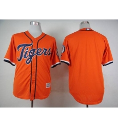 MLB Tigers Blank Orange Blank Men Jersey MLB Tigers Blank Orange Blank Men Jersey